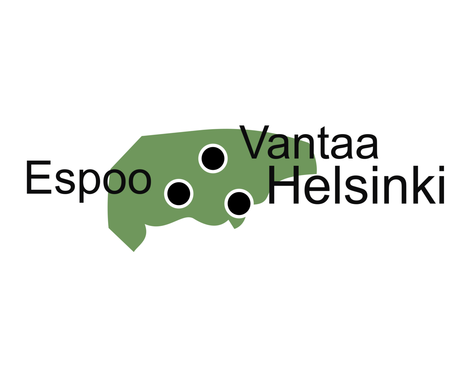 Helsinki-Espoo-Vantaa kartta